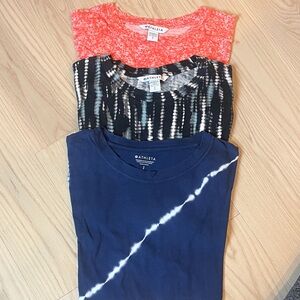 Athleta Short Sleeve Tees x3
